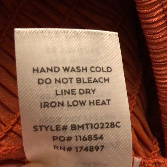 Lulus Terra Cotta Long Sleeve Bodysuit - Picture 10 of 11